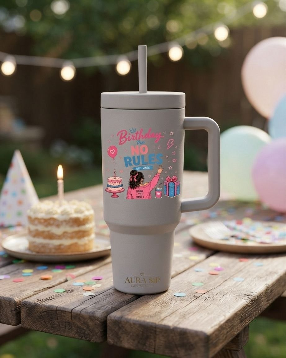 Birthday Par No Rules | Birthday Edition Tumbler